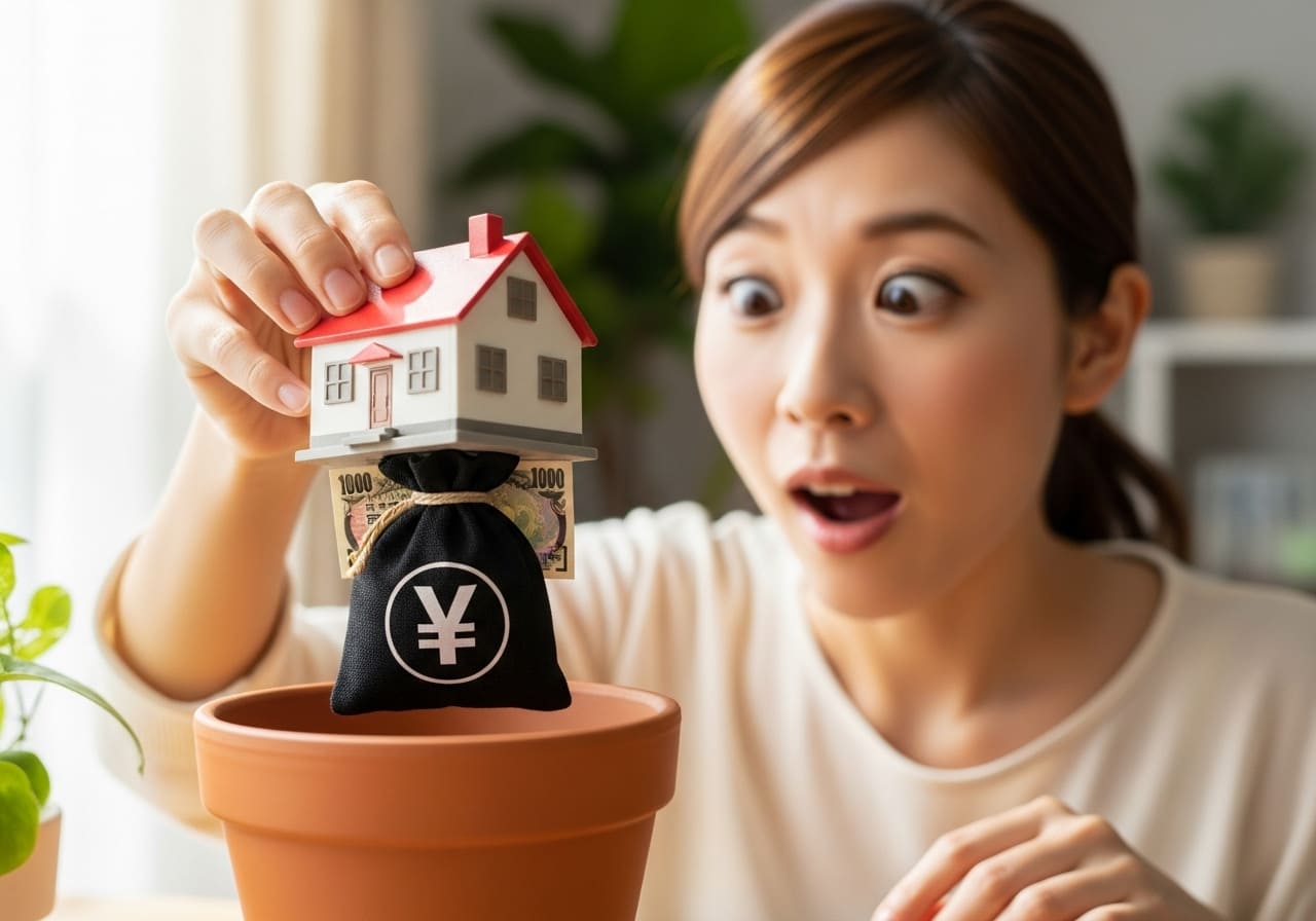 土地の下にコストがある