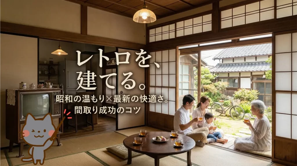 昭和レトロな家を新築したい!FPが教える「古民家風の間取り」成功のコツ