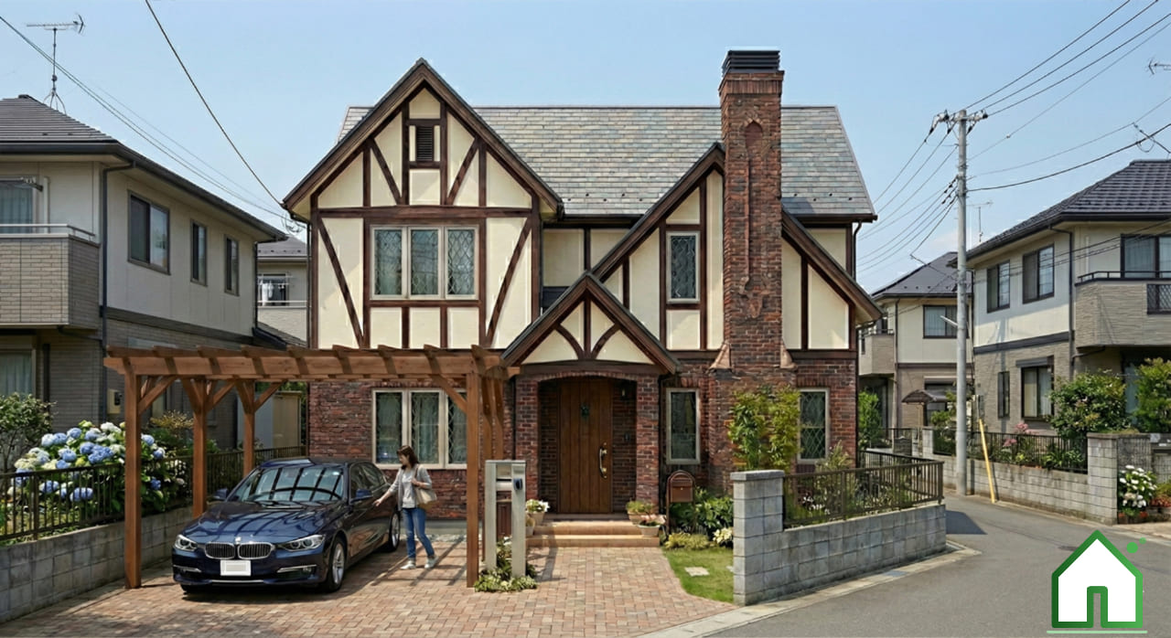 チューダースタイルの外観イメージ