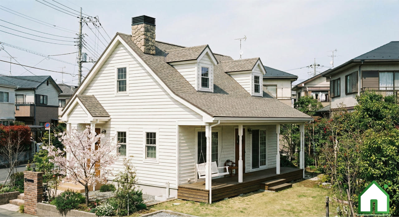 アーリーアメリカンスタイルの外観イメージ