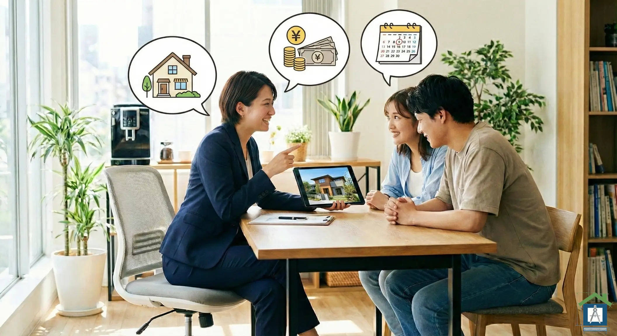 対面相談のイメージ